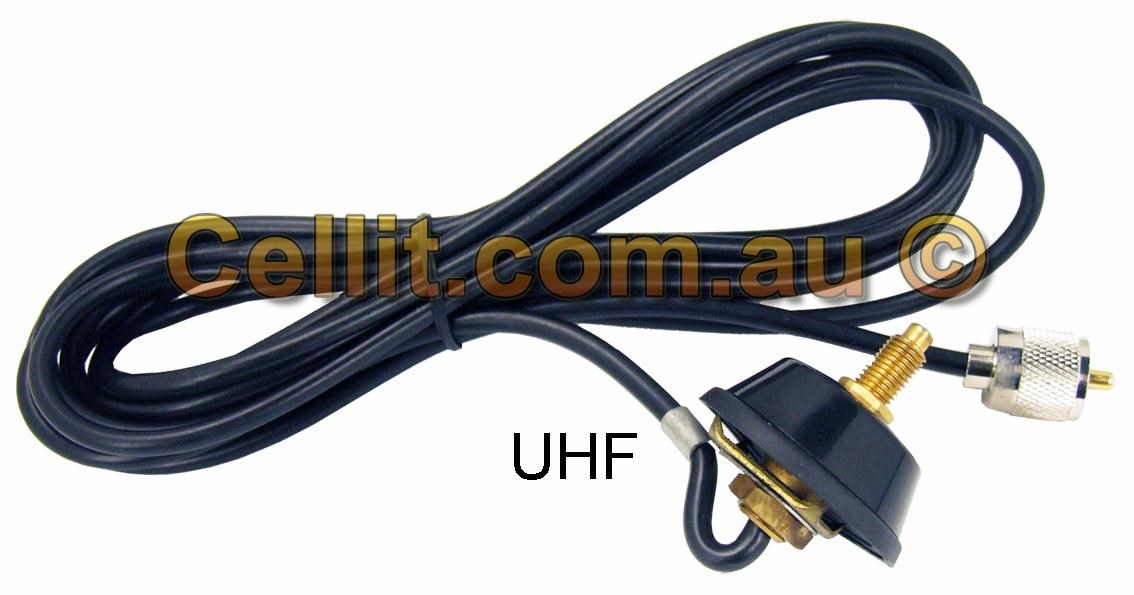 UHF CB RADIO BASE AND CABLE - Click Image to Close