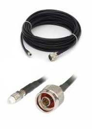 FME Female to N Male Coaxial Cable - RG58 - Click Image to Close