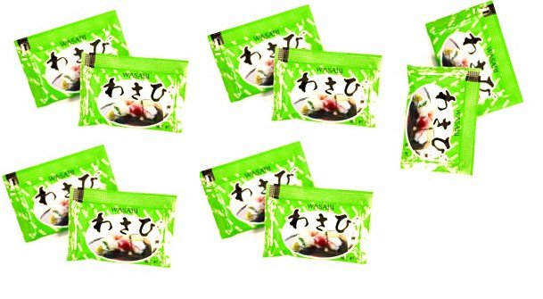 Wasabi HOT Sauce Paste - Satchets - 2.6 grams - Click Image to Close