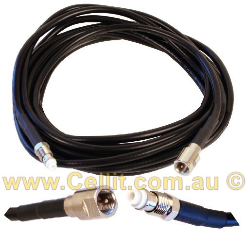 FME Extension RG58 coaxial cable - Coax lead Male-Female