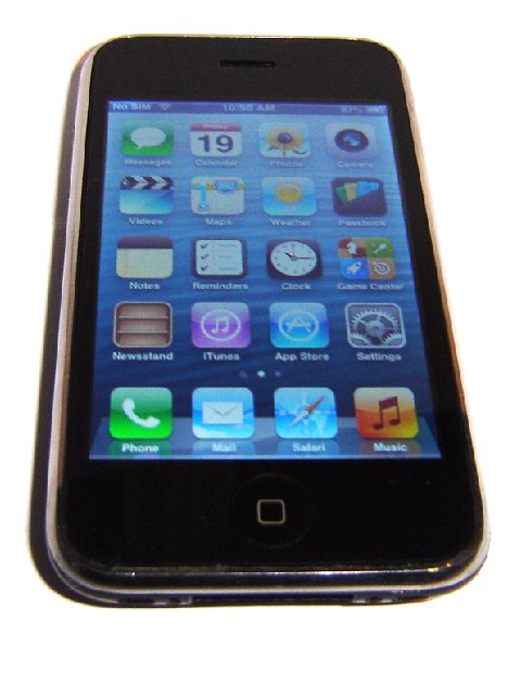 IPHONE 3GS 32GB BLACK IN GOOD CONDITION & TESTED. PLUS USUAL PERIPHERALS - Click Image to Close