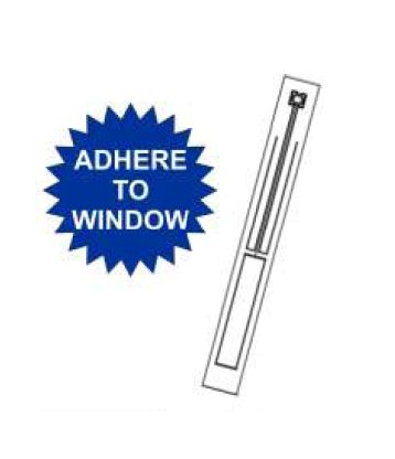UHF INVISIBLE WINDOW/GLASS MOUNT ANTENNA - AERIAL - 2.5dB