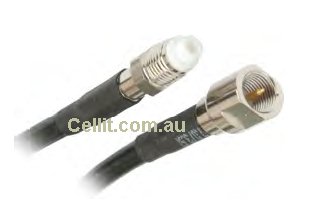 FME Extension LL195 Low Loss Coaxial Cable. FME Male - Female Coax