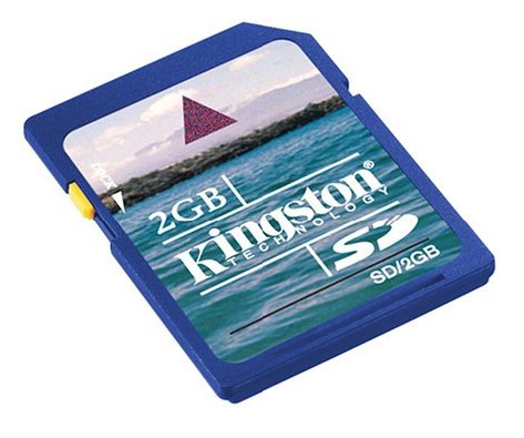 KINGSTON SD MEMORY CARD - 2GB